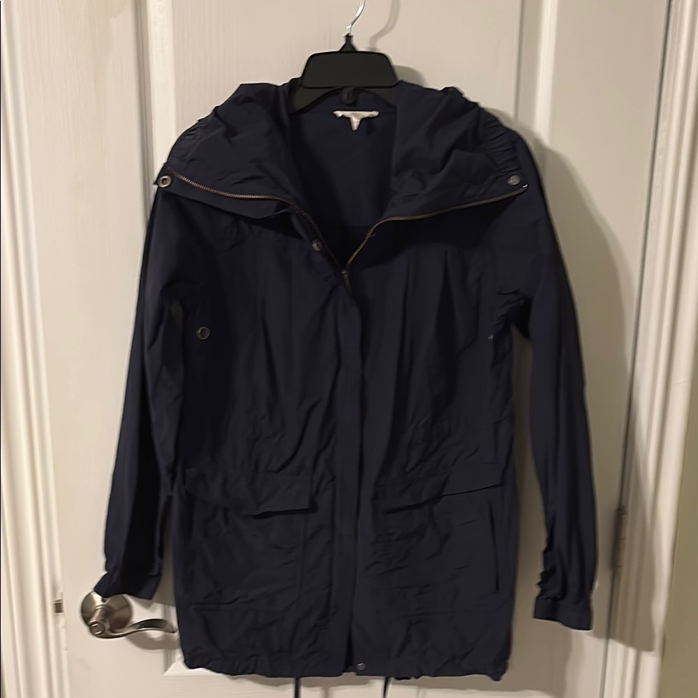 Navy Women's Rain Jacket Eileen Fisher (XS)